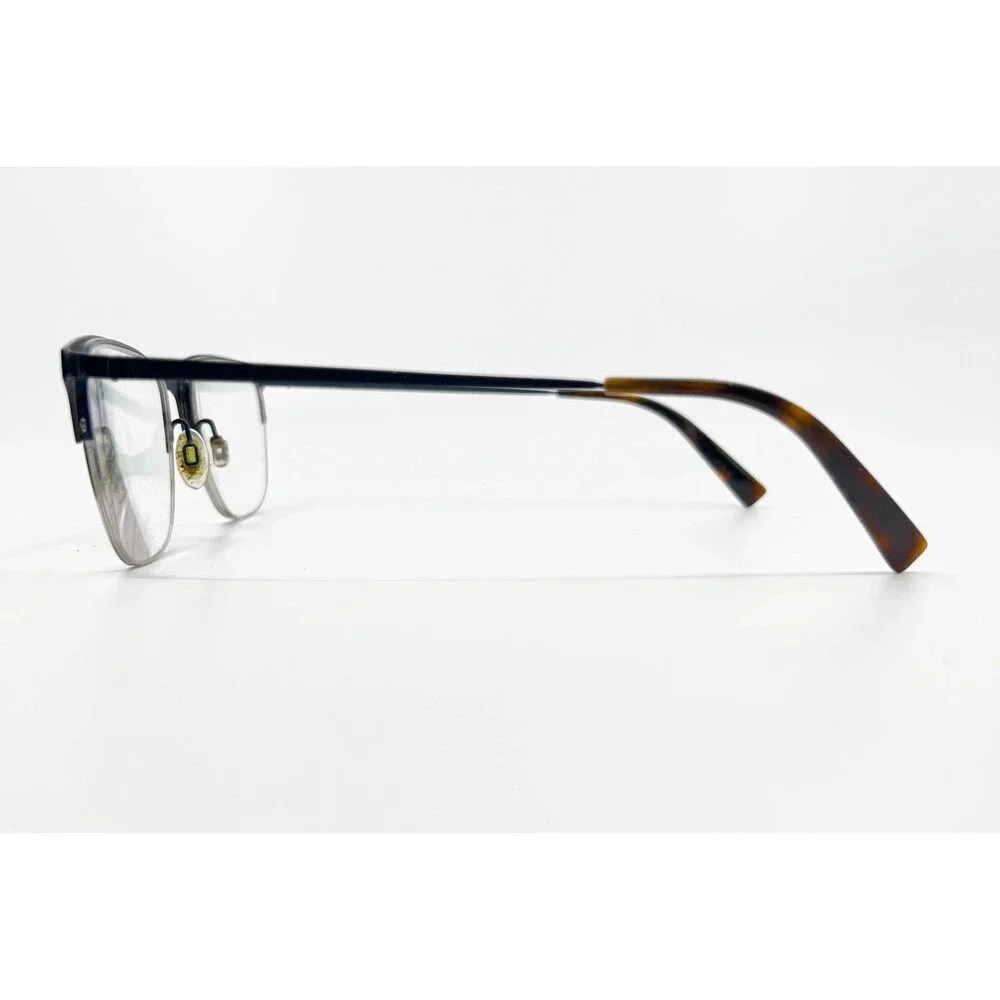 Warby Parker Wallis Eyeglasses Mens Blue Semi Rimless Square 53-20-145 37518